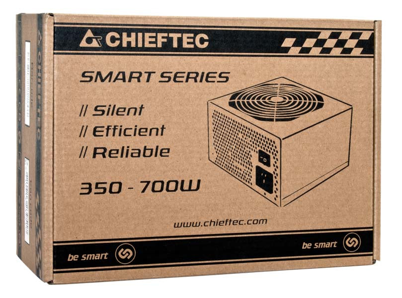 Chieftec Smart GPS-600A8 unidad de fuente de alimentación 600 W 20+4 pin ATX ATX Negro (4)
