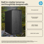 HP OmniDesk M02-0005na AMD Ryzen™ 5 8500G 8 GB DDR5-SDRAM 1 TB SSD Windows 11 Home Tower PC AI PC Black (9)