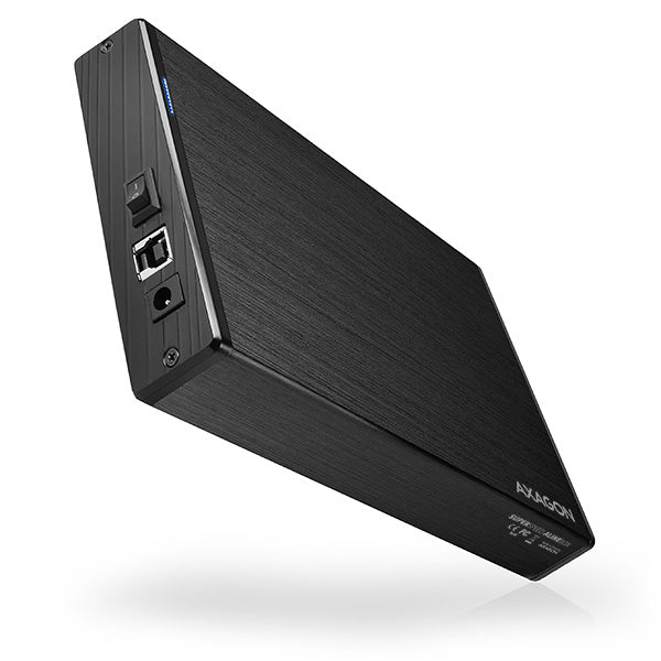 Axagon EE35-XA3 caja para disco duro externo Caja de disco duro (HDD) Negro 3.5"