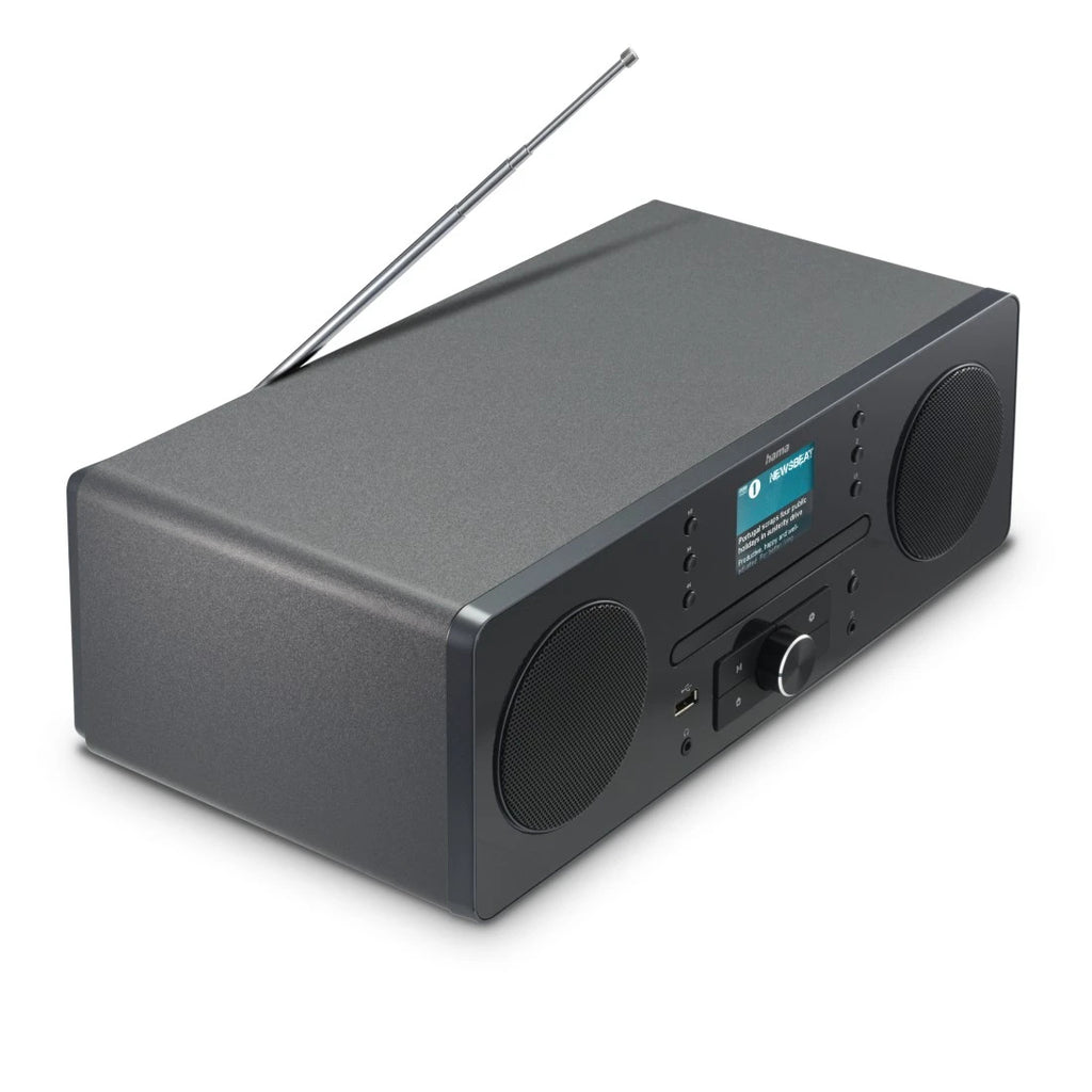 Hama 00054254 radio Personal Digital Negro, Gris (2)