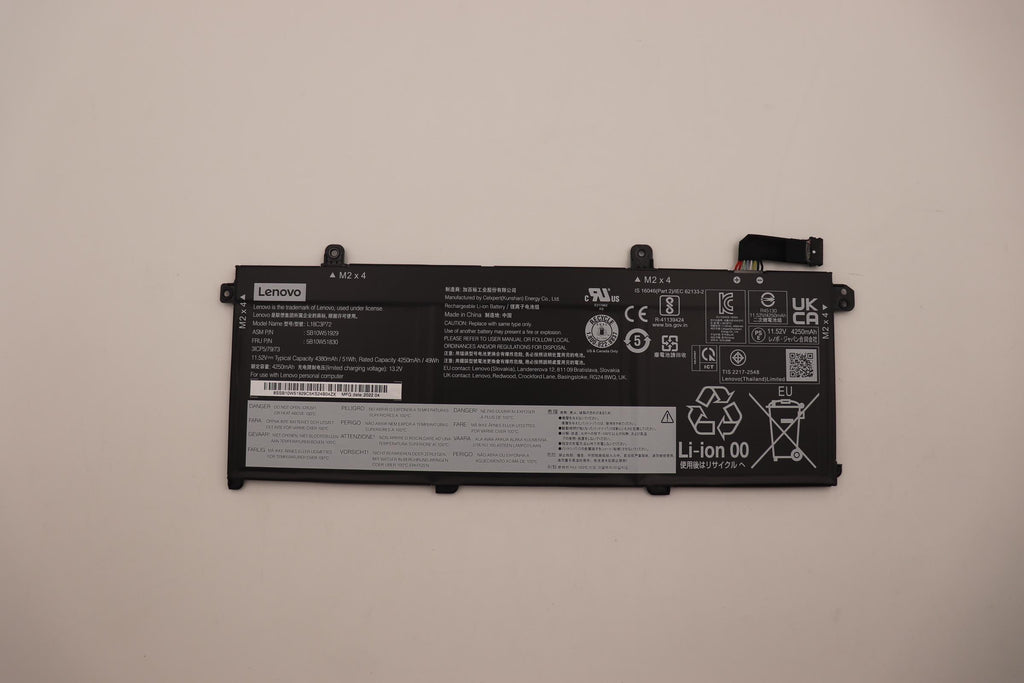 Lenovo 5B10W51830 refacción para laptop Batería (2)