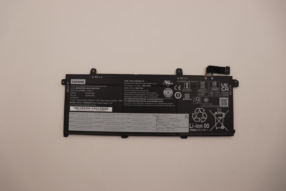 Lenovo 5B10W51830 refacción para laptop Batería (2)