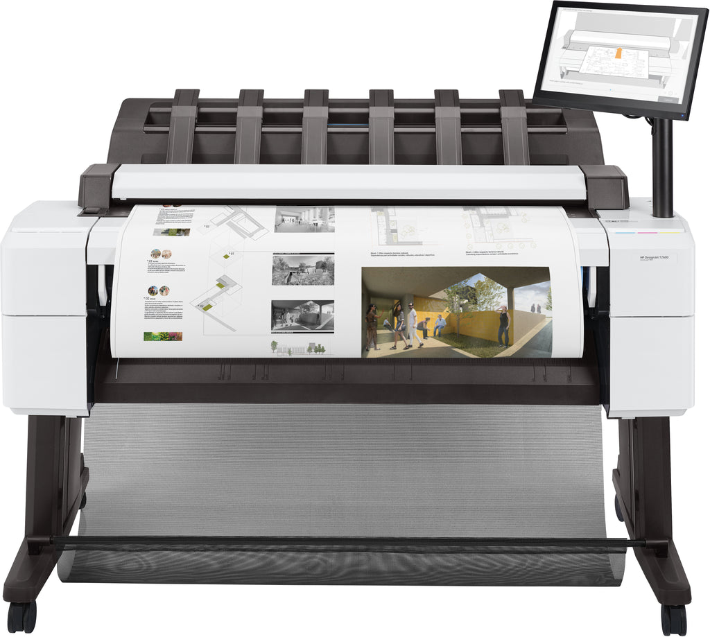 HP Designjet T2600 36-in PostScript Multifunction Printer impresora de gran formato Inyección de tinta térmica Color 2400 x 1200 DPI A0 (841 x 1189 mm) Ethernet (2)