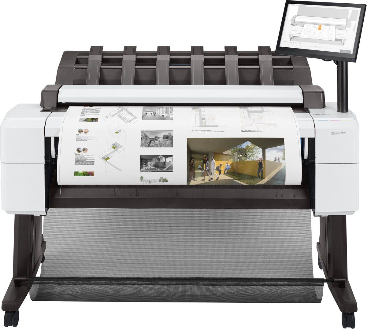 HP Designjet T2600 36-in PostScript Multifunction Printer impresora de gran formato Inyección de tinta térmica Color 2400 x 1200 DPI A0 (841 x 1189 mm) Ethernet (2)