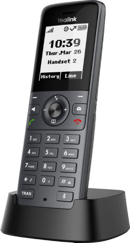 Yealink W71H teléfono Teléfono DECT Identificador de llamadas Negro