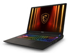 MSI Vector 16 HX AI A2XWIG-048DE Intel Core Ultra 9 275HX Portátil 40,6 cm (16") Quad HD+ 32 GB DDR5-SDRAM 1 TB SSD NVIDIA GeForce RTX 5080 Wi-Fi 6E (802.11ax) Windows 11 Home Gris (3)