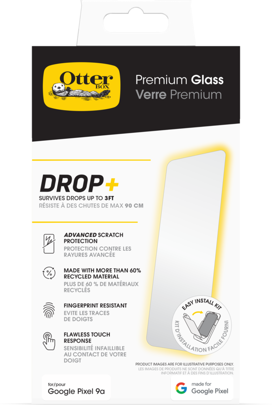 OtterBox Premium Protector de pantalla para teléfono móvil, cristal (77-97763) (3)