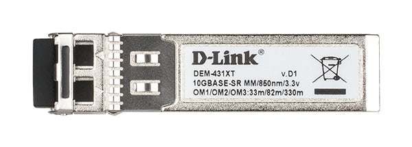 D-Link DEM-431XT red modulo transceptor Fibra óptica 10000 Mbit/s SFP+ 850 nm (3)