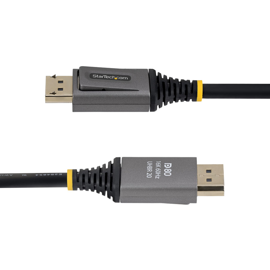 StarTech.com DP21V-1M-DP80-CABLE cable DisplayPort Negro (5)