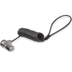 StarTech.com LTLOCK3DCOIL cable antirrobo Negro, Acero inoxidable (3)