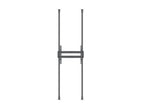 Multibrackets 7932 soporte para pantalla de señalización 2,54 m (100") Negro (2)