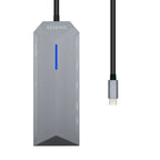 AISENS ASUC-9P001-GR base para portátil y replicador de puertos Alámbrico Thunderbolt 3 (3)
