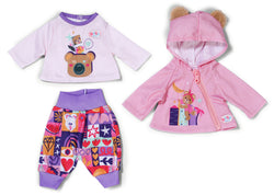 BABY born Newborn Outfit 43cm Doll clothes set