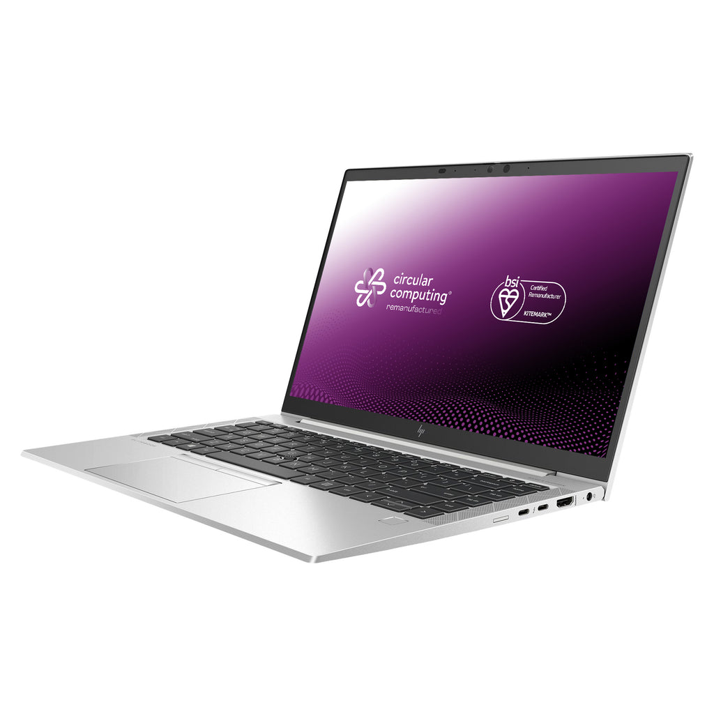 Circular Computing HP EliteBook 840 G7 Intel® Core™ i5 i5-10210U Portátil 35,6 cm (14") Full HD 16 GB DDR4-SDRAM 256 GB SSD Wi-Fi 6 (802.11ax) Windows 11 Pro Plata Inglés del Reino Unido (2)