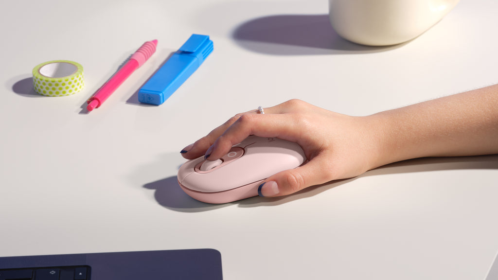 Logitech POP ratón Universal Ambidextro Óptico 4000 DPI (9)