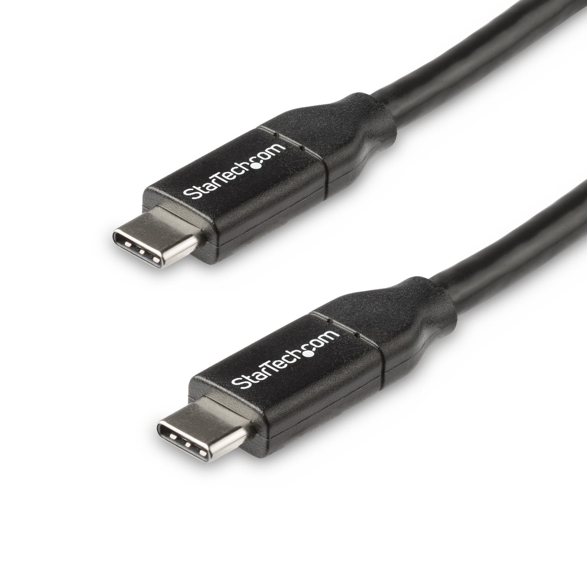 StarTech.com USB2C5C50CM cable USB 0,5 m 0,48 Gbit/s 100 W Negro