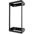 StarTech.com RACK-21U-20-WALL-OA armario rack Bastidor de pared Negro