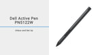 Dell Lápiz óptico 14.2 G negro PN5122W