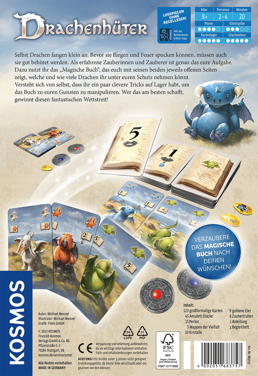 Kosmos 44138956 juego de tablero 20 min Juego De Cartas Coleccionable (2)