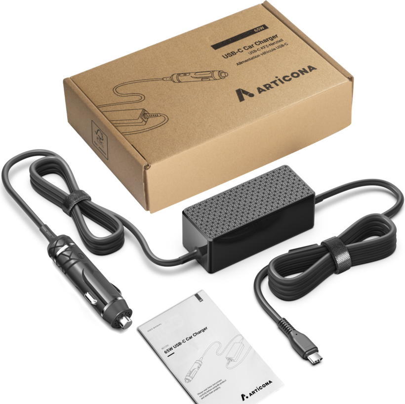 Fuente alim. ARTICONA 65W USB-C coche (4)