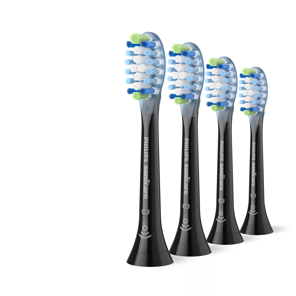Philips HX9044/88 cepillo de cabello 4 pieza(s) Negro