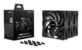 be quiet! Pure Wings 3 120mm | PWM high-speed Triple Pack Carcasa del ordenador Ventilador 12 cm Negro 3 pieza(s) (3)