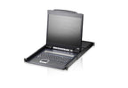 ATEN CL1308N consola de rack 48,3 cm (19") 1280 x 1024 Pixeles Metal, Plástico Negro 1U (2)