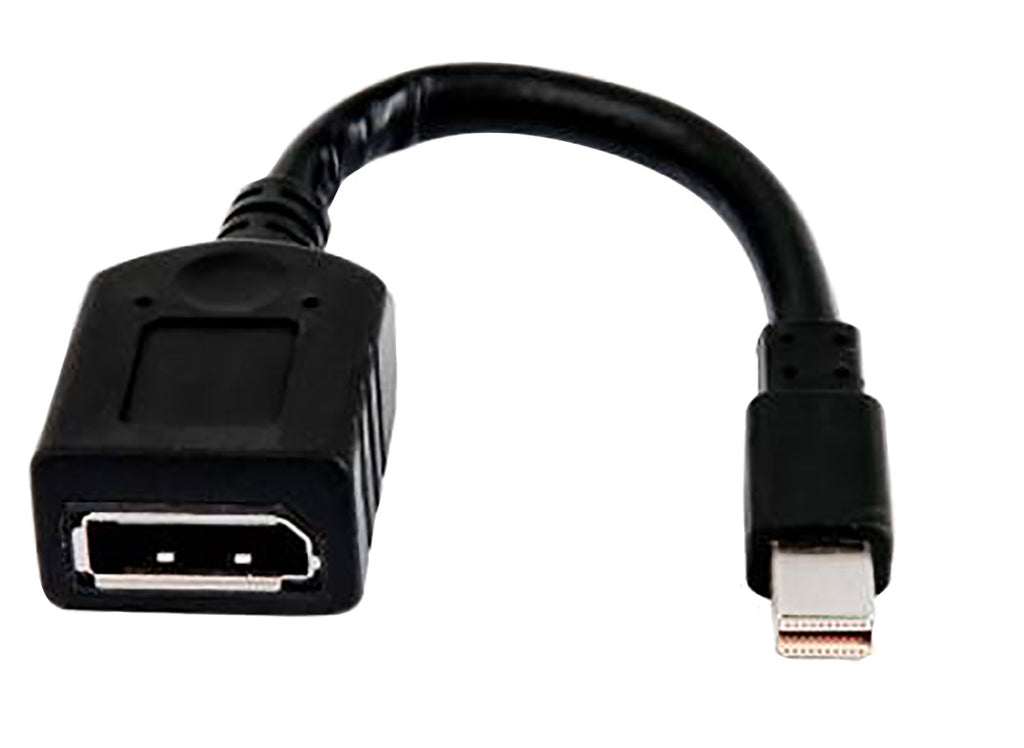 HP Single miniDP-to-DP Adapter Cable DisplayPort Mini DisplayPort Negro (2)