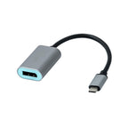 i-tec Metal C31METALDP60HZ adaptador de cable de vídeo 0,15 m USB Tipo C Gris, Turquesa (3)