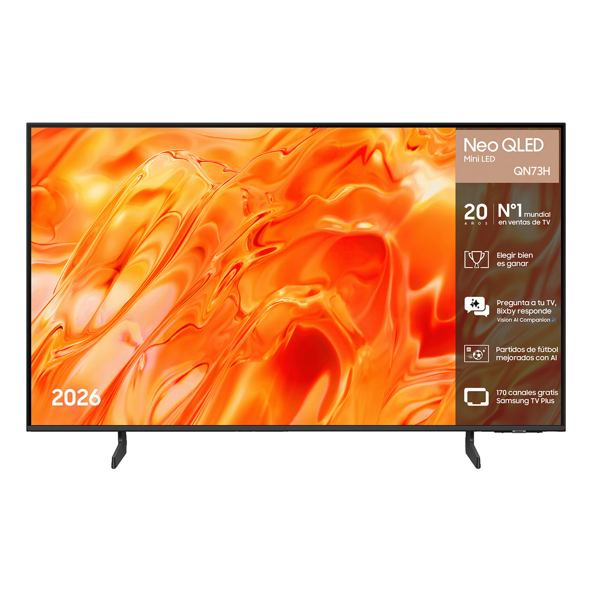 Samsung TQ50QN73HAUXXC Televisor 127 cm (50") 4K Ultra HD Wifi Negro