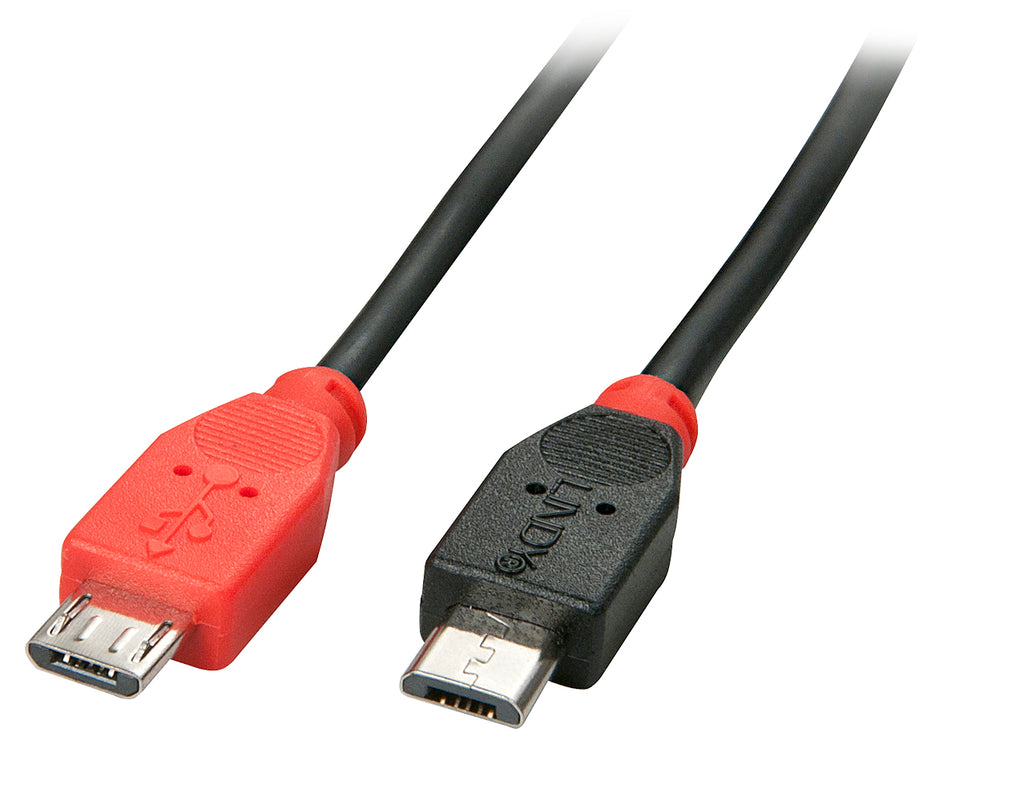 Lindy 31760 cable USB USB 2.0 2 m Micro-USB B Negro (2)