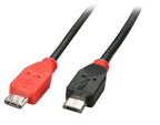 Lindy 31760 cable USB USB 2.0 2 m Micro-USB B Negro (2)