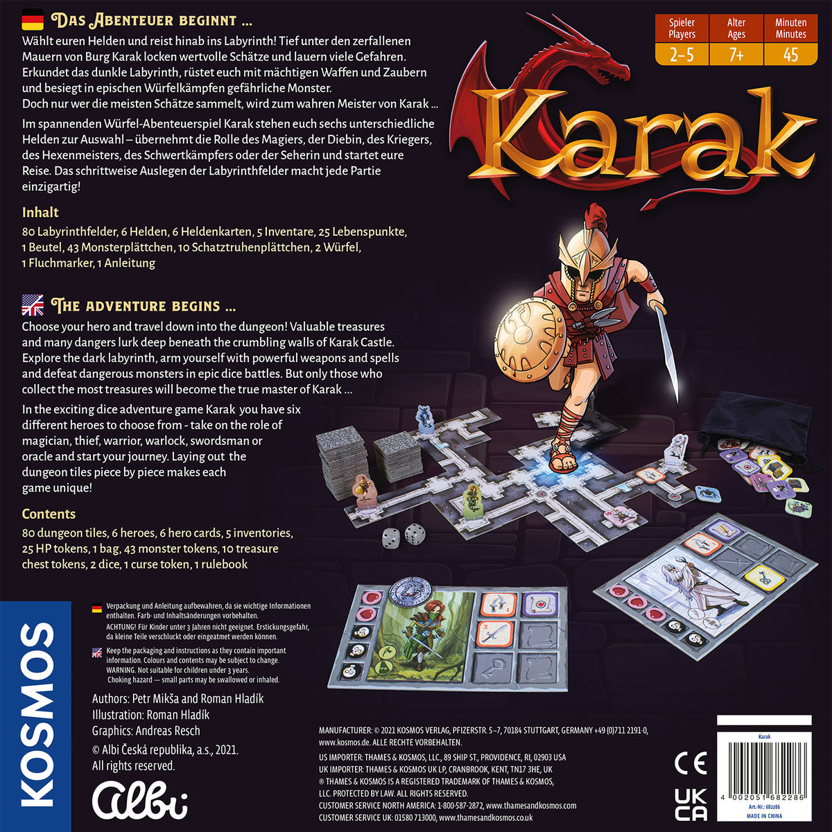 Kosmos Karak Juego de mesa Interpretación de roles (2)