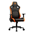 COUGAR CGR-DFL Silla para videojuegos de PC Asiento acolchado tapizado Negro