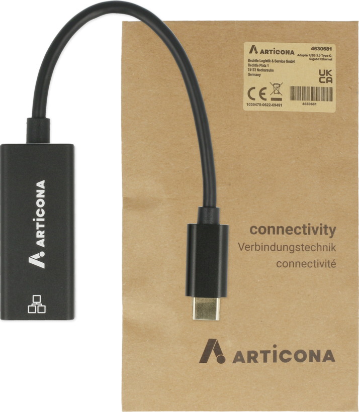 Adaptador USB 3.0-C - Gigabit Ethernet (4)