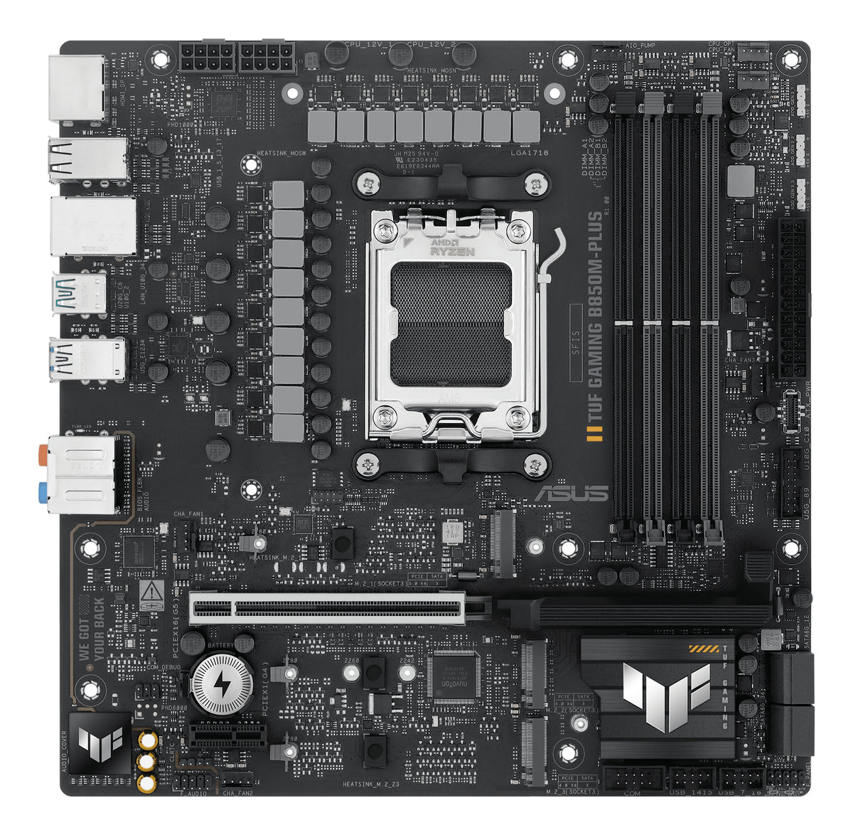 ASUS TUF GAMING B850M-PLUS AMD B850 Zócalo AM5 micro ATX (4)