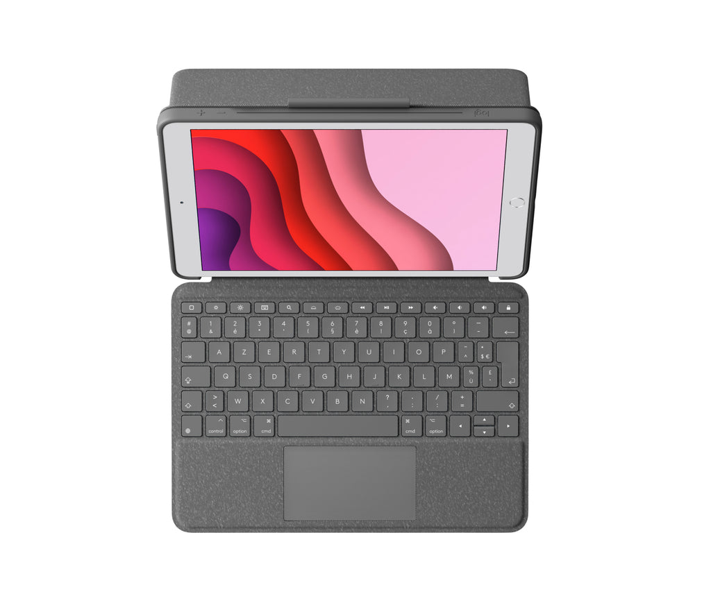 Logitech Combo Touch AZERTY Francés Smart Connector Grafito (5)