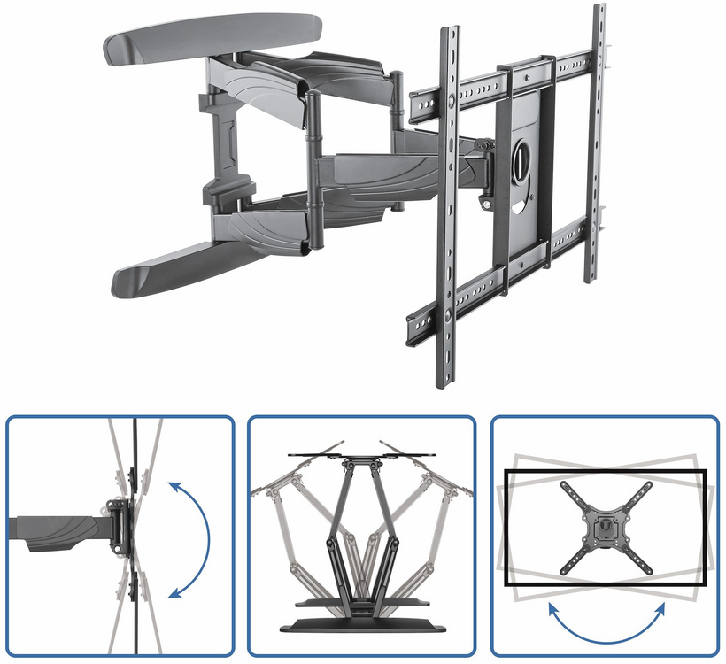 Startech FPWARTB2 - Kit de montaje (soporte para montaje en pared (6)