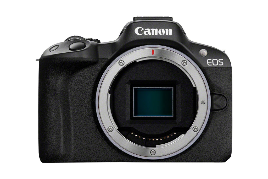 Canon EOS R50, Black + RF-S 18-45mm F4.5-6.3 IS STM Kit MILC 24,2 MP CMOS 6000 x 4000 Pixeles Negro (6)