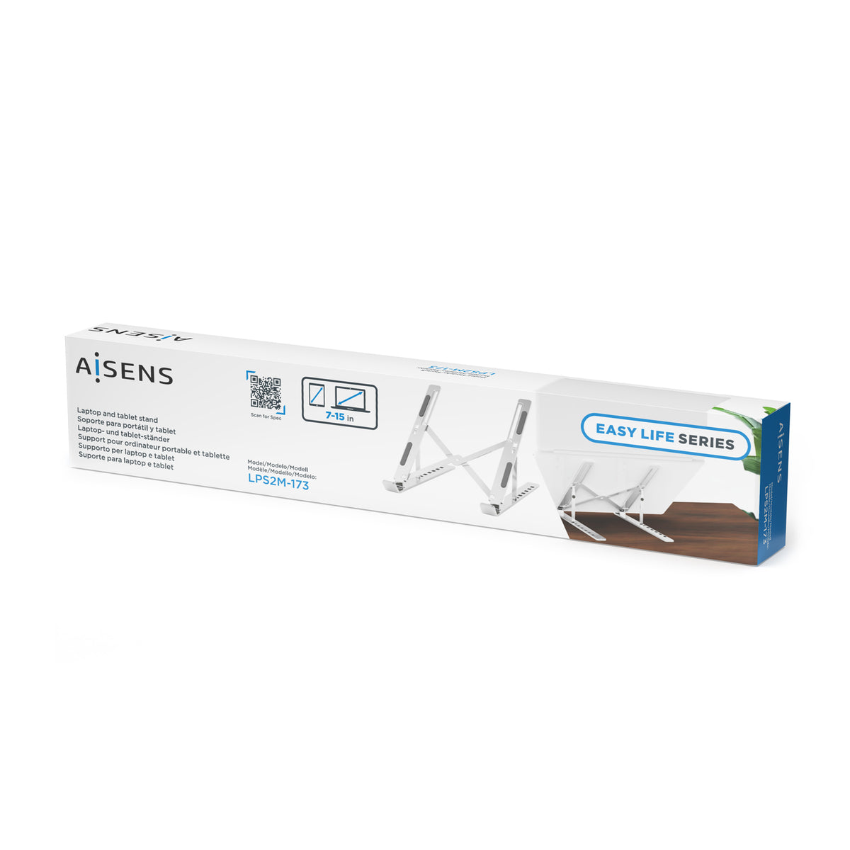 AISENS LPS2M-173 soporte para ordenador portátil Soporte para ordenador portátil y tableta 38,1 cm (15") (5)