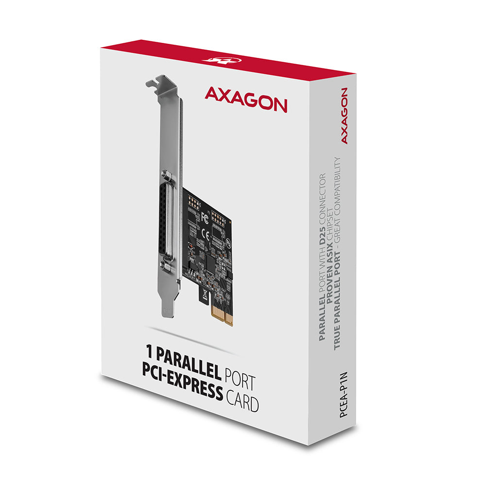 Axagon PCEA-P1N tarjeta y adaptador de interfaz Interno Paralelo (5)