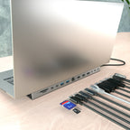 AISENS ASUC-13P042-GR base para portátil y replicador de puertos Alámbrico USB 3.2 Gen 1 (3.1 Gen 1) Type-C Gris (7)