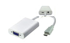 Microconnect HDMVGA2 adaptador de cable de vídeo 0,15 m HDMI tipo A (Estándar) VGA (D-Sub) Blanco (2)