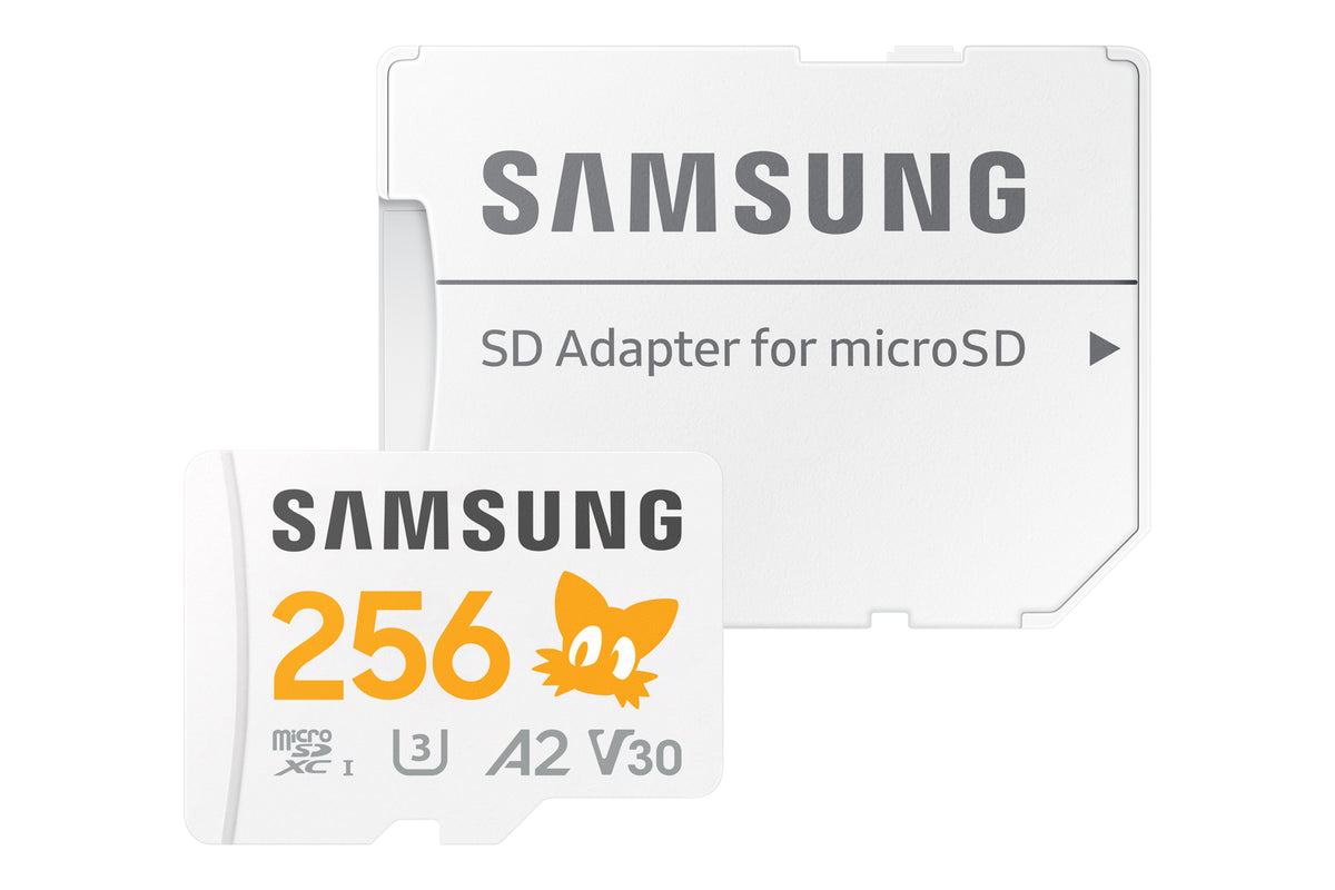 Samsung Tarjeta microSDXC PRO Plus 256 GB UHS-I U3 V30 A2