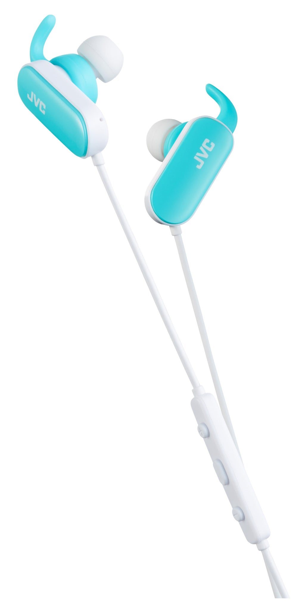 JVC HA-EBT5-A-E auricular y casco Auriculares Inalámbrico Dentro de oído Deportes Bluetooth Azul, Blanco