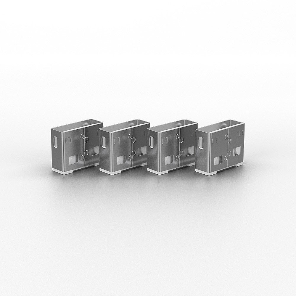 Lindy 40464 bloqueador de puerto USB tipo A Blanco Acrilonitrilo butadieno estireno (ABS) 10 pieza(s) (3)