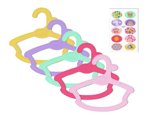 BABY born Hanger, 5 pack 43cm Doll clothes hanger