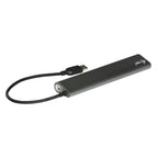 i-tec Metal U3HUB778 hub de interfaz USB 3.2 Gen 1 (3.1 Gen 1) Type-A 5000 Mbit/s Plata (3)
