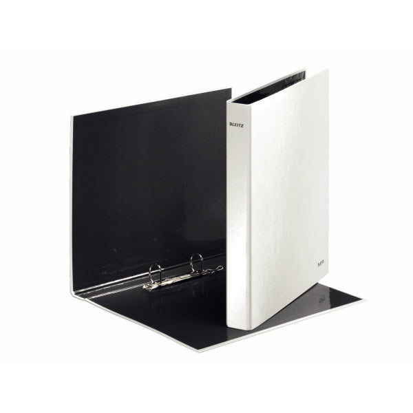 Leitz WOW carpeta de anillas - blanco perla