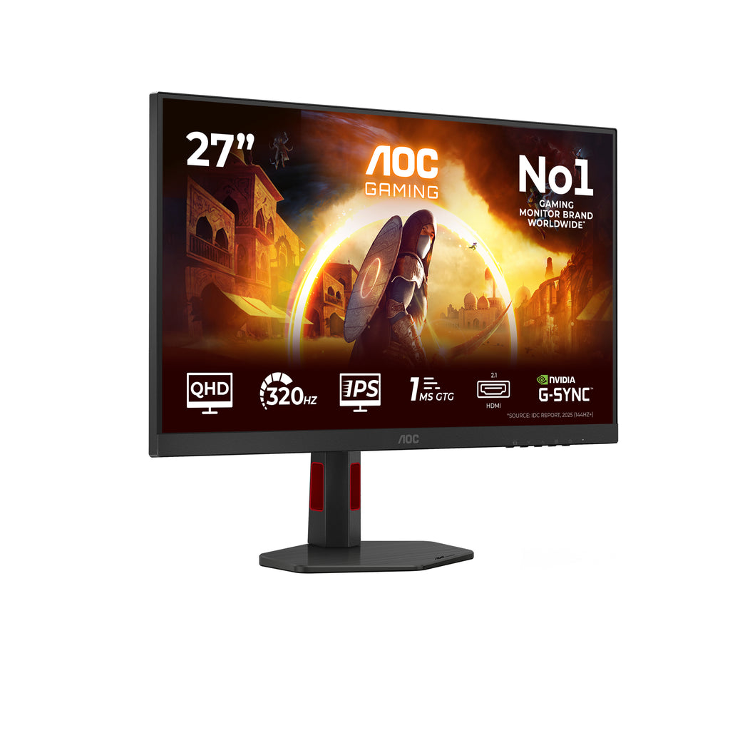 AOC G4 Q27G4SRU pantalla para PC 68,6 cm (27") 2560 x 1440 Pixeles Quad HD LED Negro, Rojo (2)